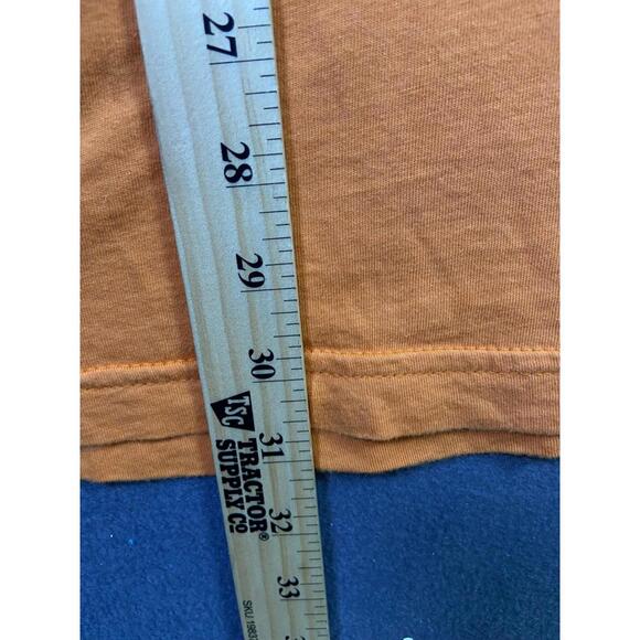 Vintage VTG Y2K 90s Souvenir RainForest Cafe Frog Logo Orange Shirt Sz XLarge - Picture 7 of 9